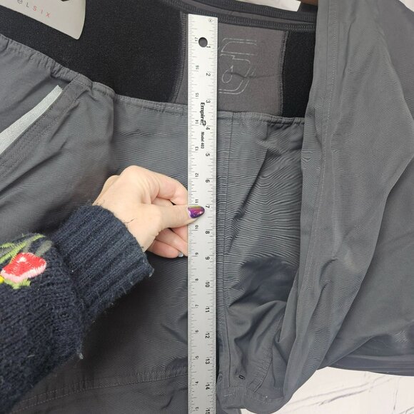 Level Six Mens XL Waterproof Neoprene Trim Nylon Outdoor Pants Gray Snow Ski - Picture 9 of 16